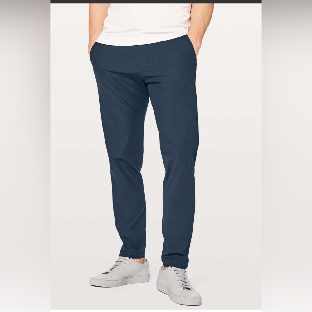 Men’s Lululemon Commission Pant Slim, 32/32, True Navy